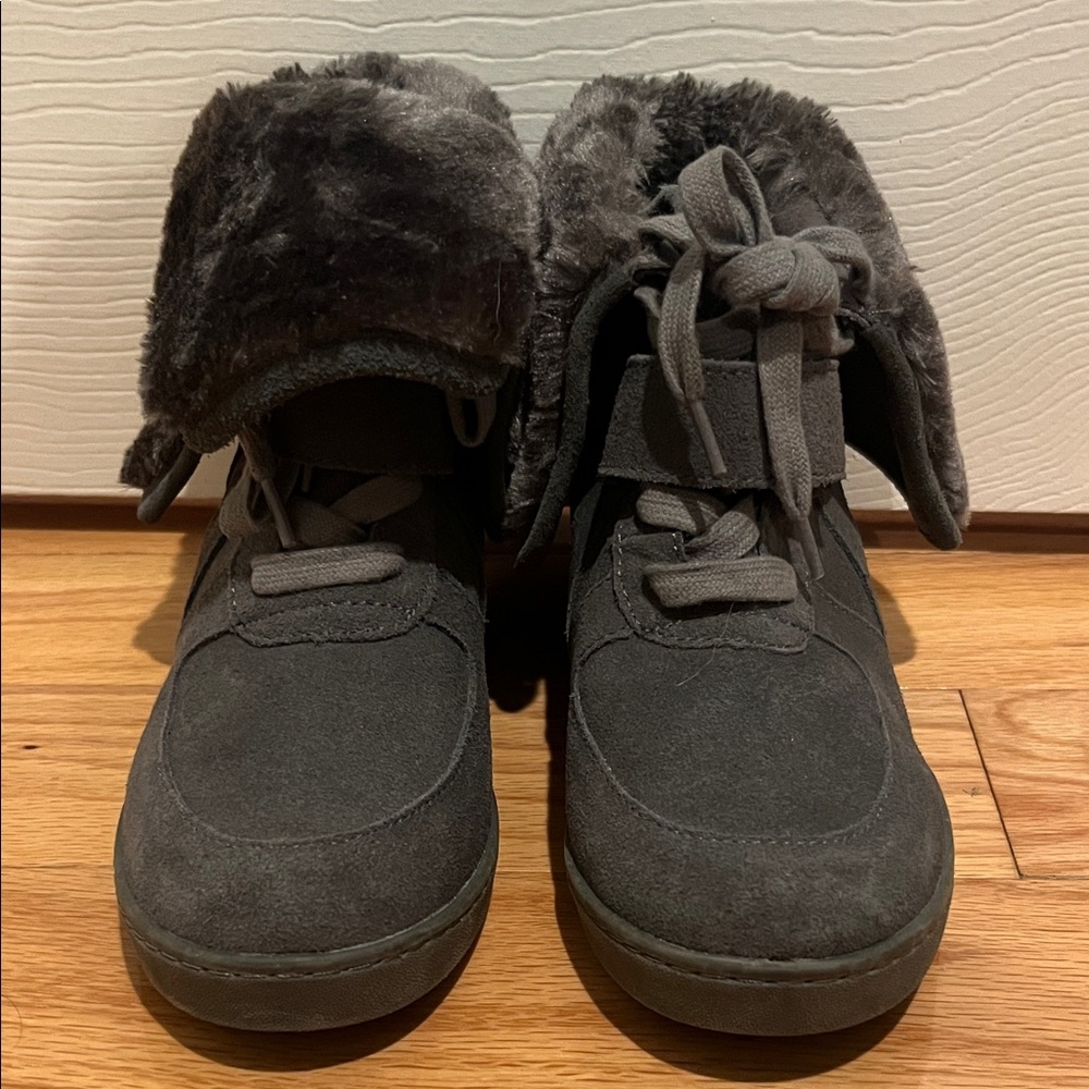 Ash Ankle Fur Lined Sneaker Pair
